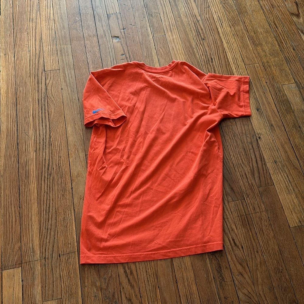 Sz M Men’s Nike Dri Fit Kevin Durant KD Orange Tshirt - Picture 4 of 4